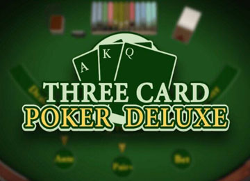 Trois cartes poker deluxe