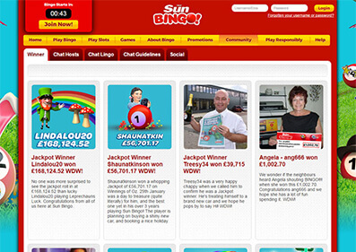 Sun Bingo Casino capture d'écran de jeu 6 petit