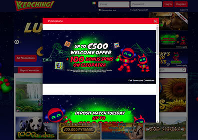 Kerching Casino capture d'écran de jeu 2 petit