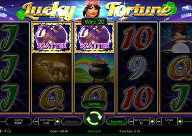 Fortune chanceuse capture d'écran de jeu 2 petit