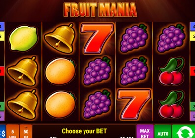 Manie des fruits capture d'écran de jeu 1 petit