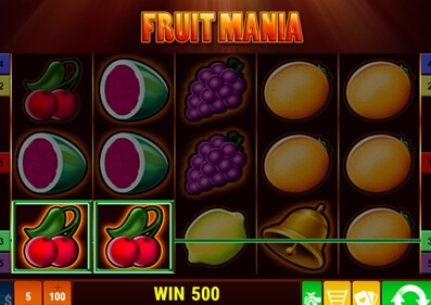 Manie des fruits capture d'écran de jeu 3 petit