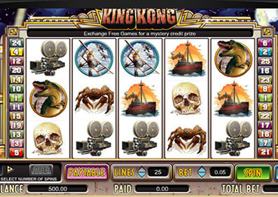 King Kong capture d'écran de jeu 1 petit