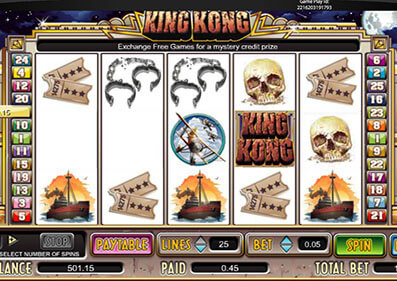 King Kong capture d'écran de jeu 3 petit