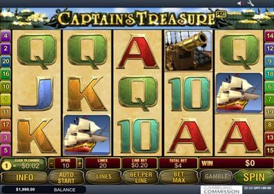 Captain’s Treasure capture d'écran de jeu 1 petit