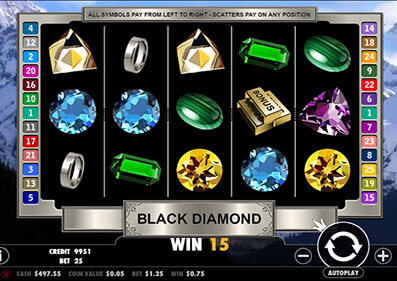 Jouez à Black Diamond capture d'écran de jeu 2 petit