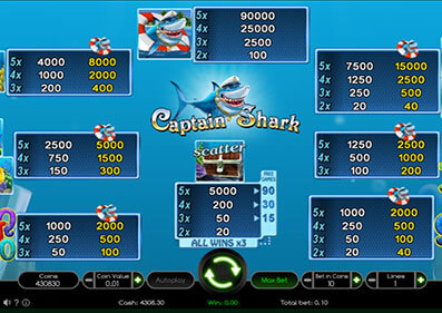 Capitaine Shark capture d'écran de jeu 2 petit