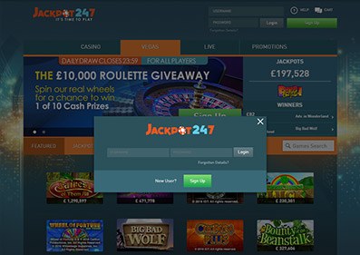 Casino Jackpot247 capture d'écran de jeu 1 petit