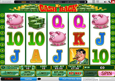 Mr Cash Back capture d'écran de jeu 1 petit