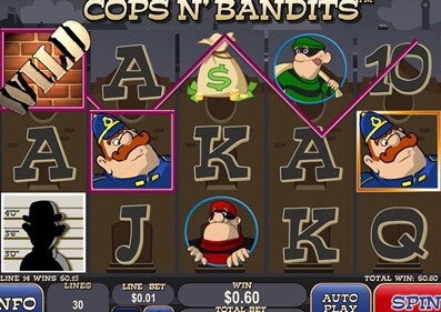 Flics et bandits capture d'écran de jeu 2 petit