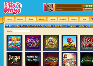 Kitty Bingo Casino capture d'écran de jeu 3 petit