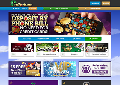 mFortune Casino capture d'écran de jeu 3 petit