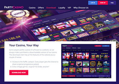 PartyCasino capture d'écran de jeu 3 petit