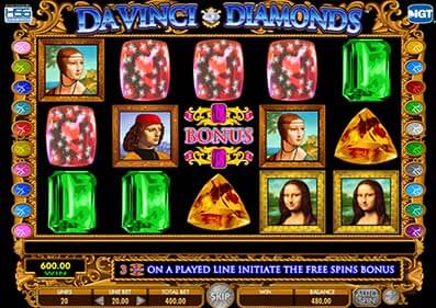 Diamants daVinci capture d'écran de jeu 1 petit