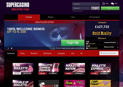 Super casino capture d'écran de jeu 1 petit