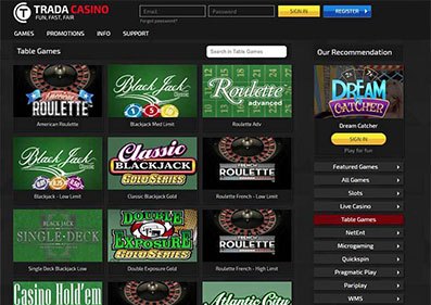 Casino en ligne de trada capture d'écran de jeu 3 petit