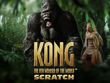 Kong et la huitième merveille de la machine à sous mondiale – 200 tours gratuits