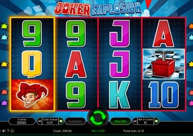 Explosion de joker capture d'écran de jeu 3 petit