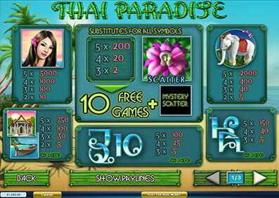 Paradis thaïlandais capture d'écran de jeu 3 petit