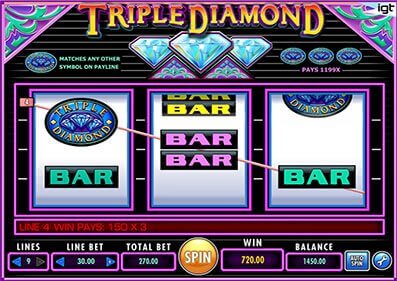 Triple Diamond 5 capture d'écran de jeu 3 petit