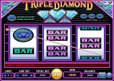Triple Diamond 5 capture d'écran de jeu 2 petit