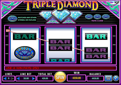 Triple Diamond 5 capture d'écran de jeu 1 petit