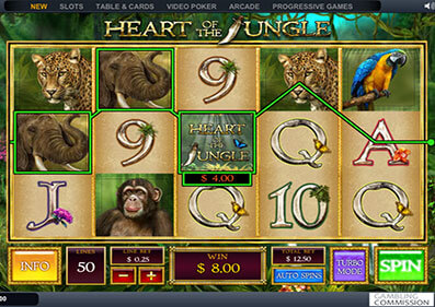 Cœur de la jungle capture d'écran de jeu 2 petit