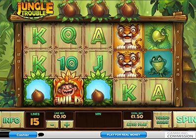 Trouble de la jungle capture d'écran de jeu 1 petit