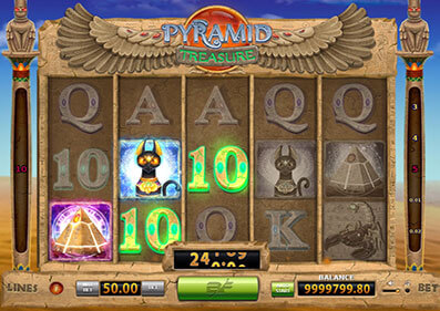 Trésor pyramide capture d'écran de jeu 1 petit
