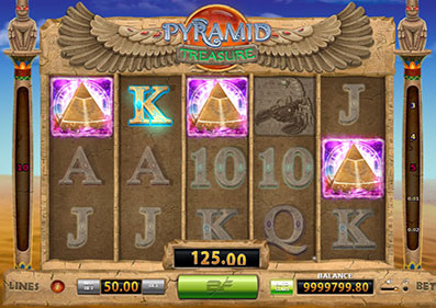 Trésor pyramide capture d'écran de jeu 2 petit