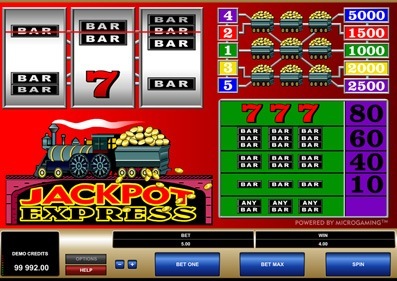 Jackpot Express capture d'écran de jeu 1 petit