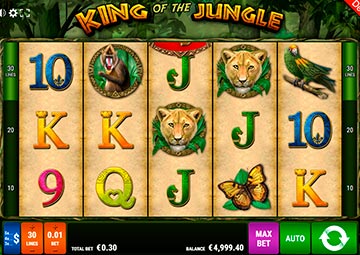 Roi de la jungle capture d'écran de jeu 2 petit