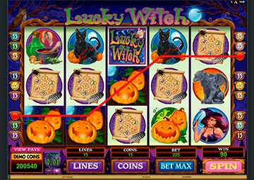 Lucky Witch capture d'écran de jeu 2 petit