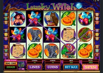 Lucky Witch capture d'écran de jeu 3 petit