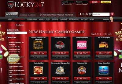 Casino Lucky247 capture d'écran de jeu 4 petit