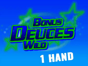 Bonus deuces sauvage 1 main