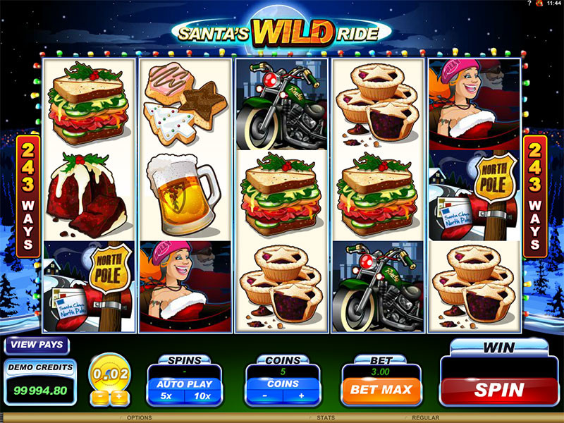 Santas Wild Ride capture d'écran de jeu 2 petit