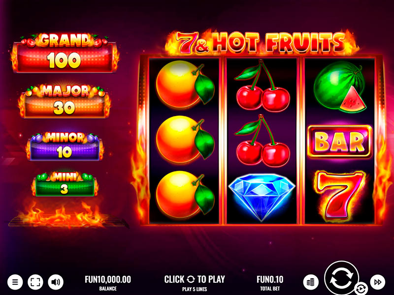 Hot Fruits (Platipus) capture d'écran de jeu 1 petit