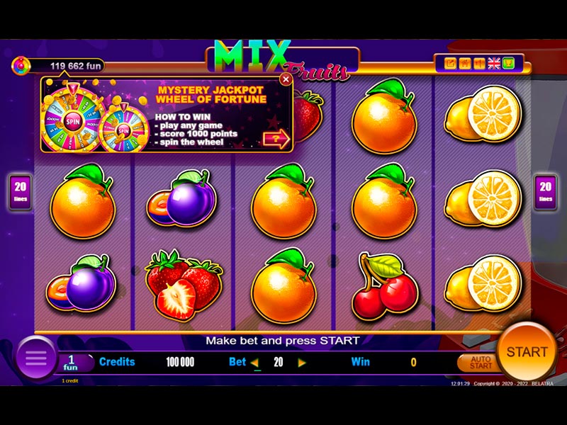 Mix Fruits capture d'écran de jeu 1 petit