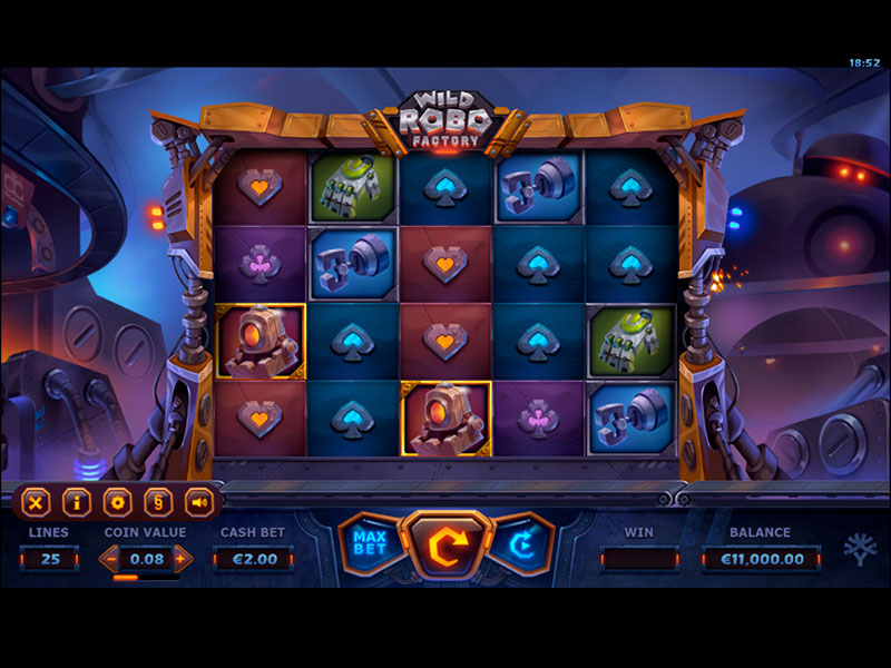 Wild Robo Factory capture d'écran de jeu 1 petit