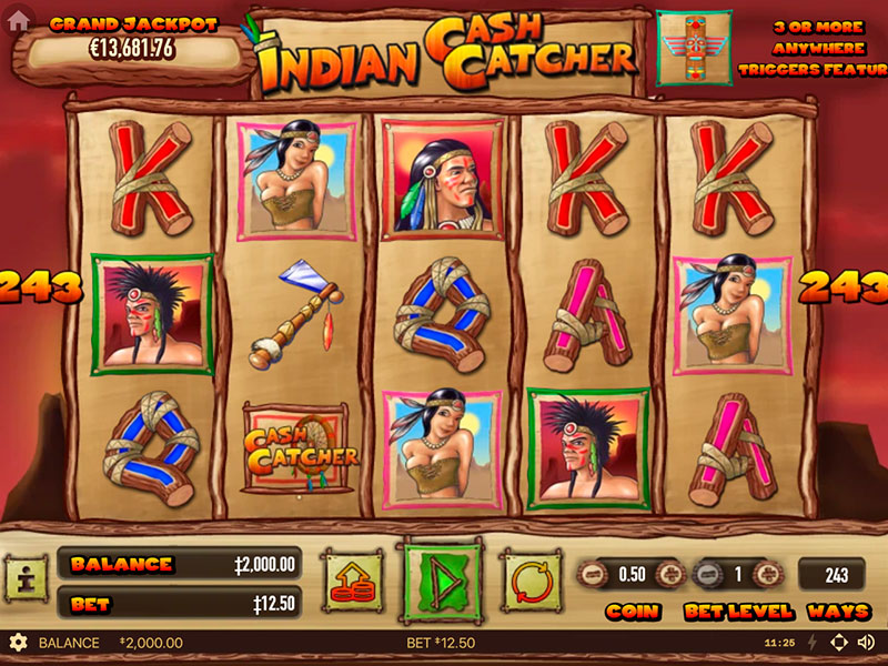 Indian Cash Catcher capture d'écran de jeu 1 petit