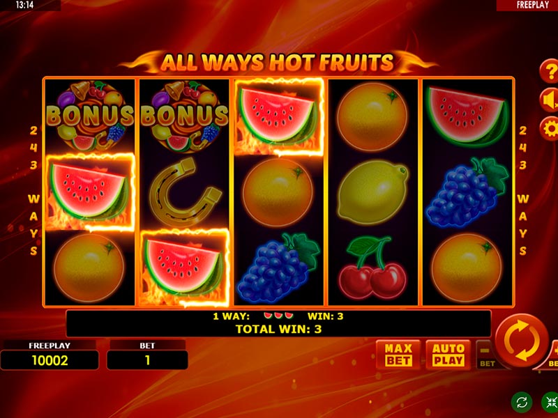 All Ways Hot Fruits capture d'écran de jeu 2 petit