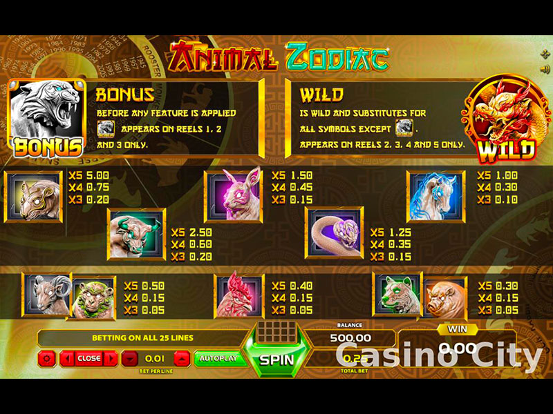 Animal Zodiac capture d'écran de jeu 2 petit