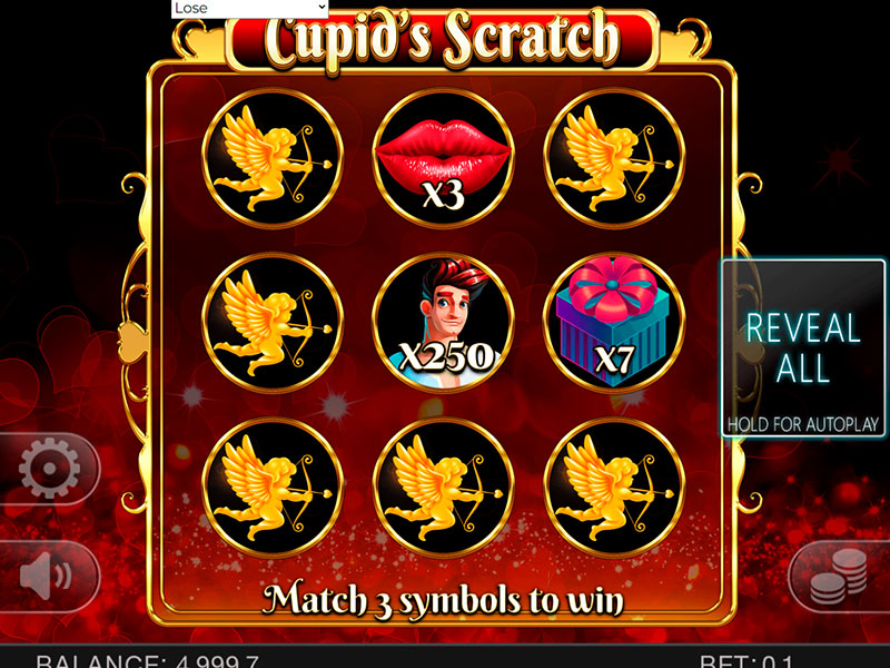 Cupids Scratch capture d'écran de jeu 1 petit