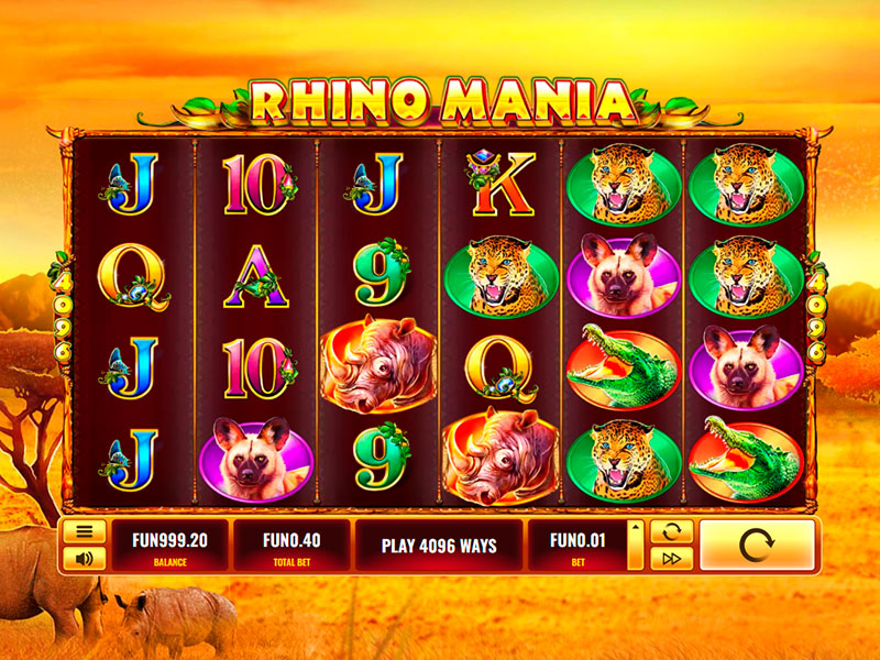 Rhino Mania capture d'écran de jeu 3 petit