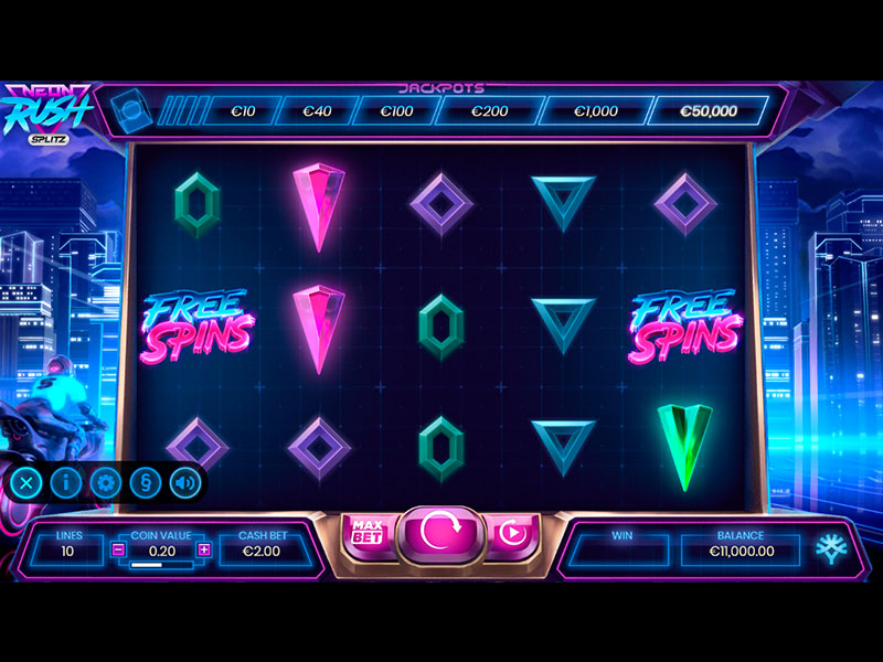 Neon Rush capture d'écran de jeu 3 petit