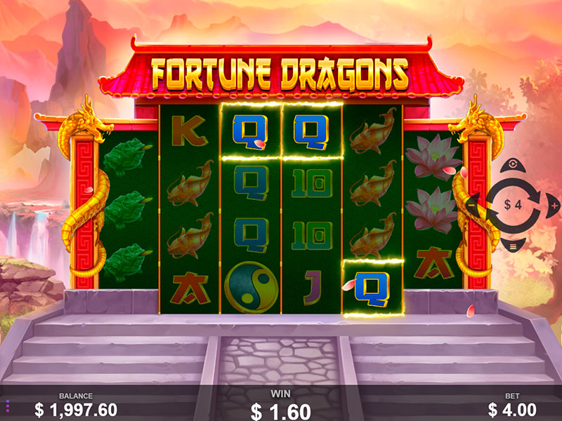 Dragons Fortune capture d'écran de jeu 3 petit