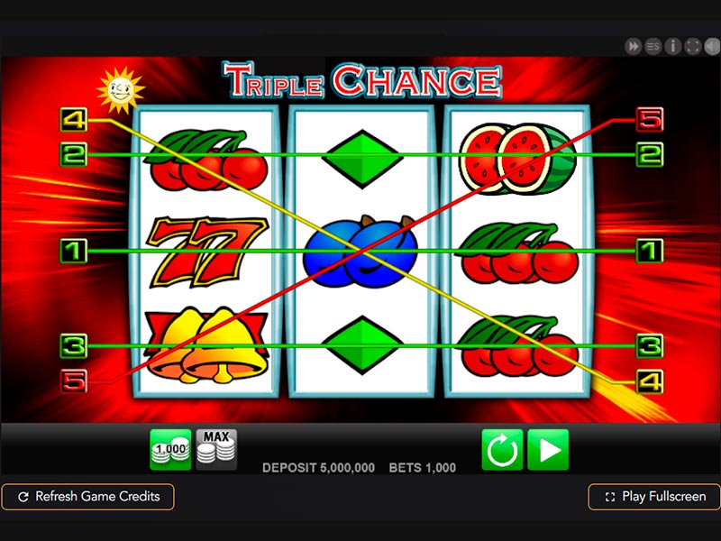 Triple Chance capture d'écran de jeu 3 petit