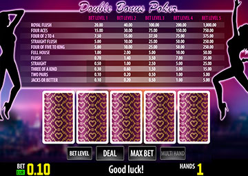 Double bonus poker hd capture d'écran de jeu 2 petit