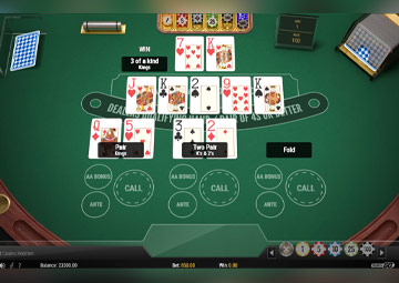 3 Hand Casino Hold'em capture d'écran de jeu 3 petit